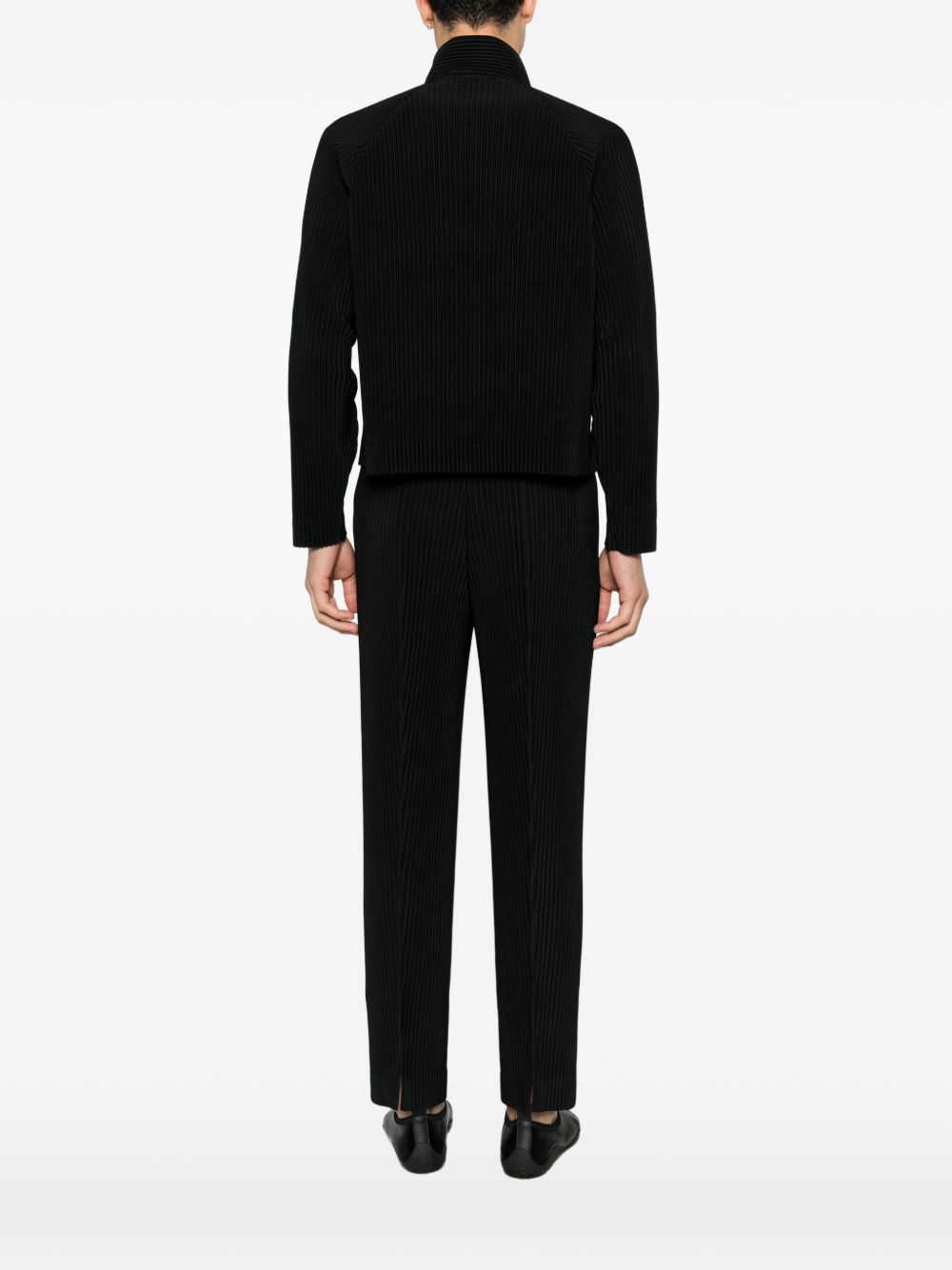 Homme Plisse' Issey Miyake Men Pleated Cardigan HOMME PLISSE ISSEY MIYAKE