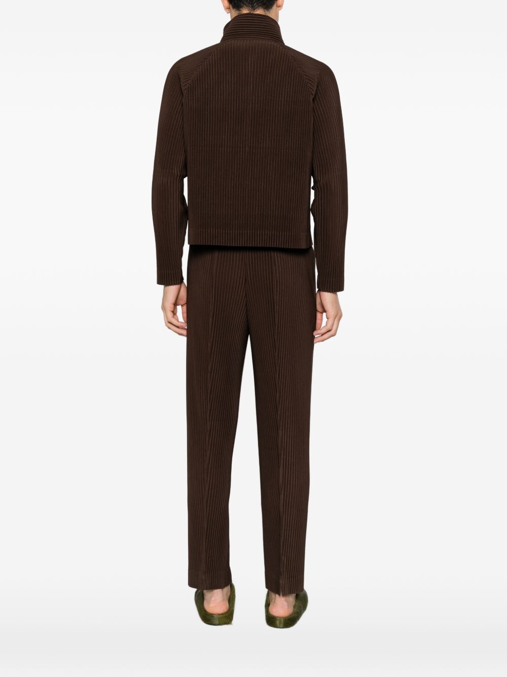 Homme Plisse' Issey Miyake Men Pleated Cardigan HOMME PLISSE ISSEY MIYAKE