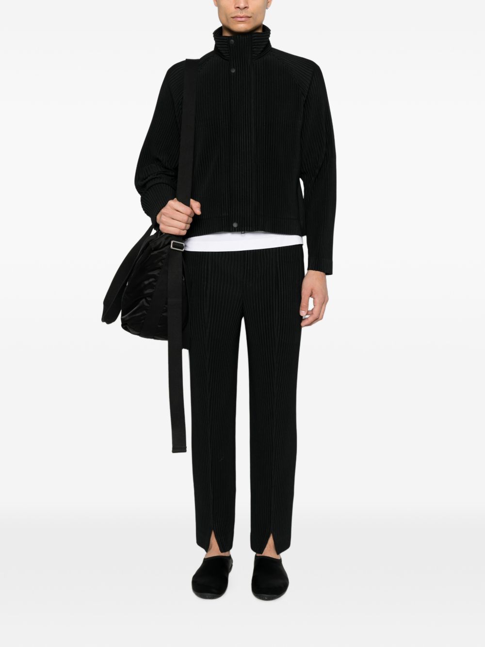 Homme Plisse' Issey Miyake Men Pleated Tailored Trousers HOMME PLISSE ISSEY MIYAKE