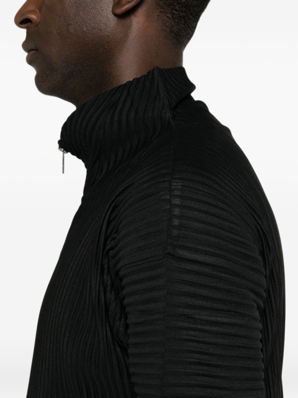 Homme Plisse' Issey Miyake Men Pleated Shirt HOMME PLISSE ISSEY MIYAKE