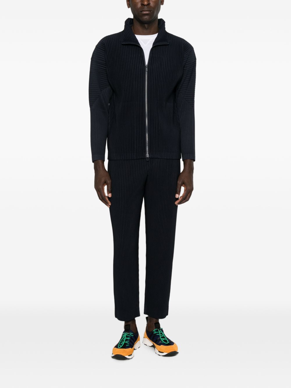Homme Plisse' Issey Miyake Men Pleated Shirt HOMME PLISSE ISSEY MIYAKE