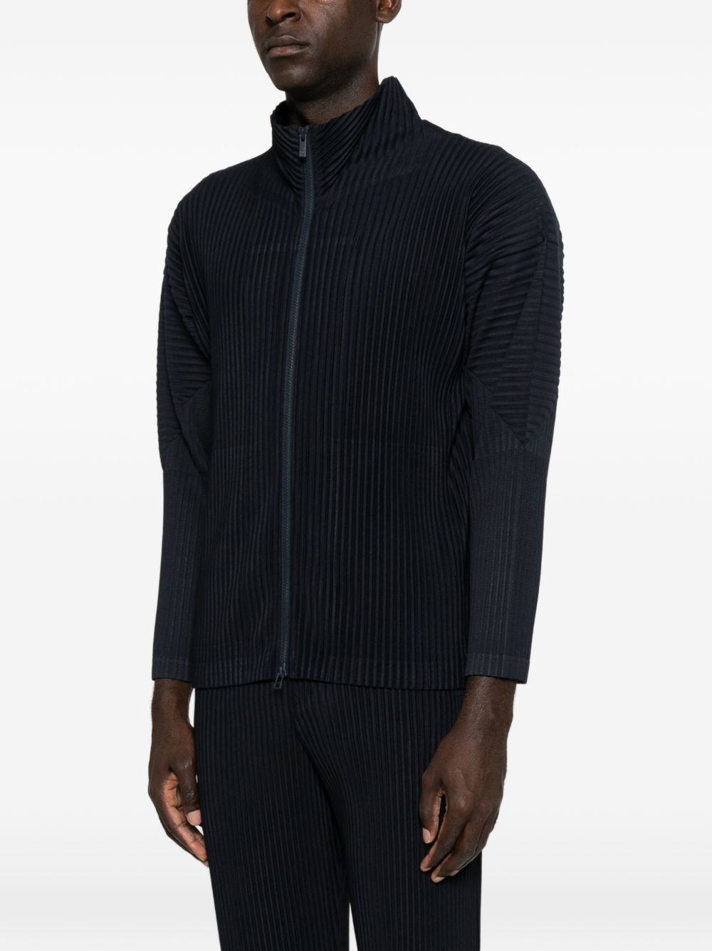 Homme Plisse' Issey Miyake Men Pleated Shirt HOMME PLISSE ISSEY MIYAKE