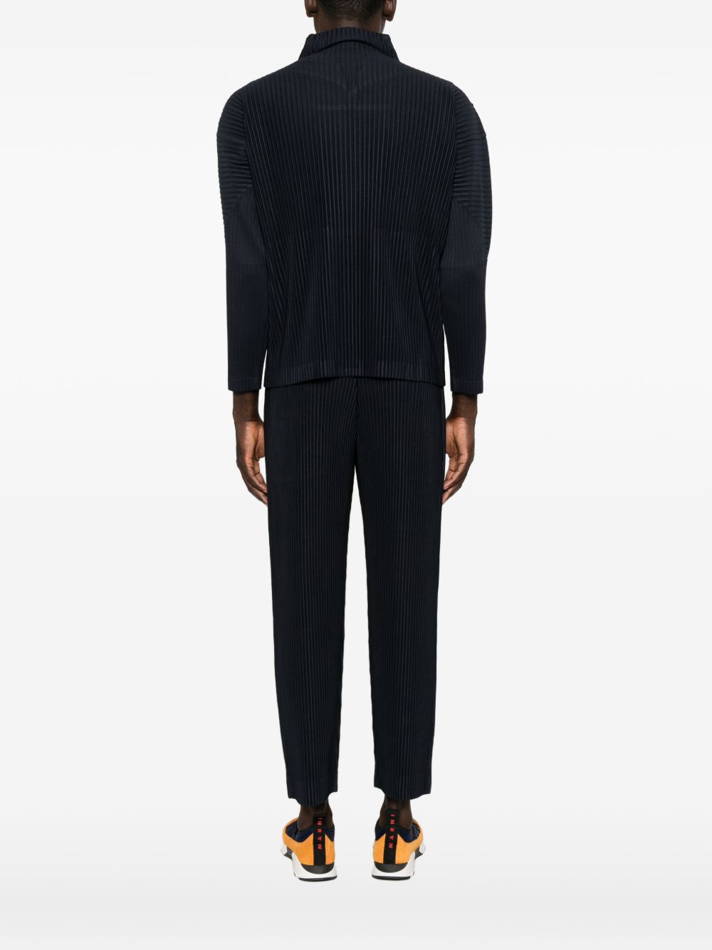 Homme Plisse' Issey Miyake Men Pleated Shirt HOMME PLISSE ISSEY MIYAKE