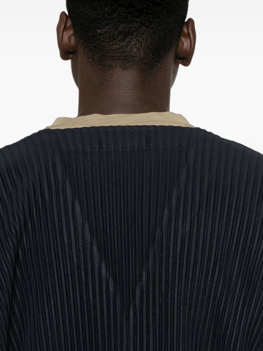 Homme Plisse' Issey Miyake Men Pleated Cardigan HOMME PLISSE ISSEY MIYAKE