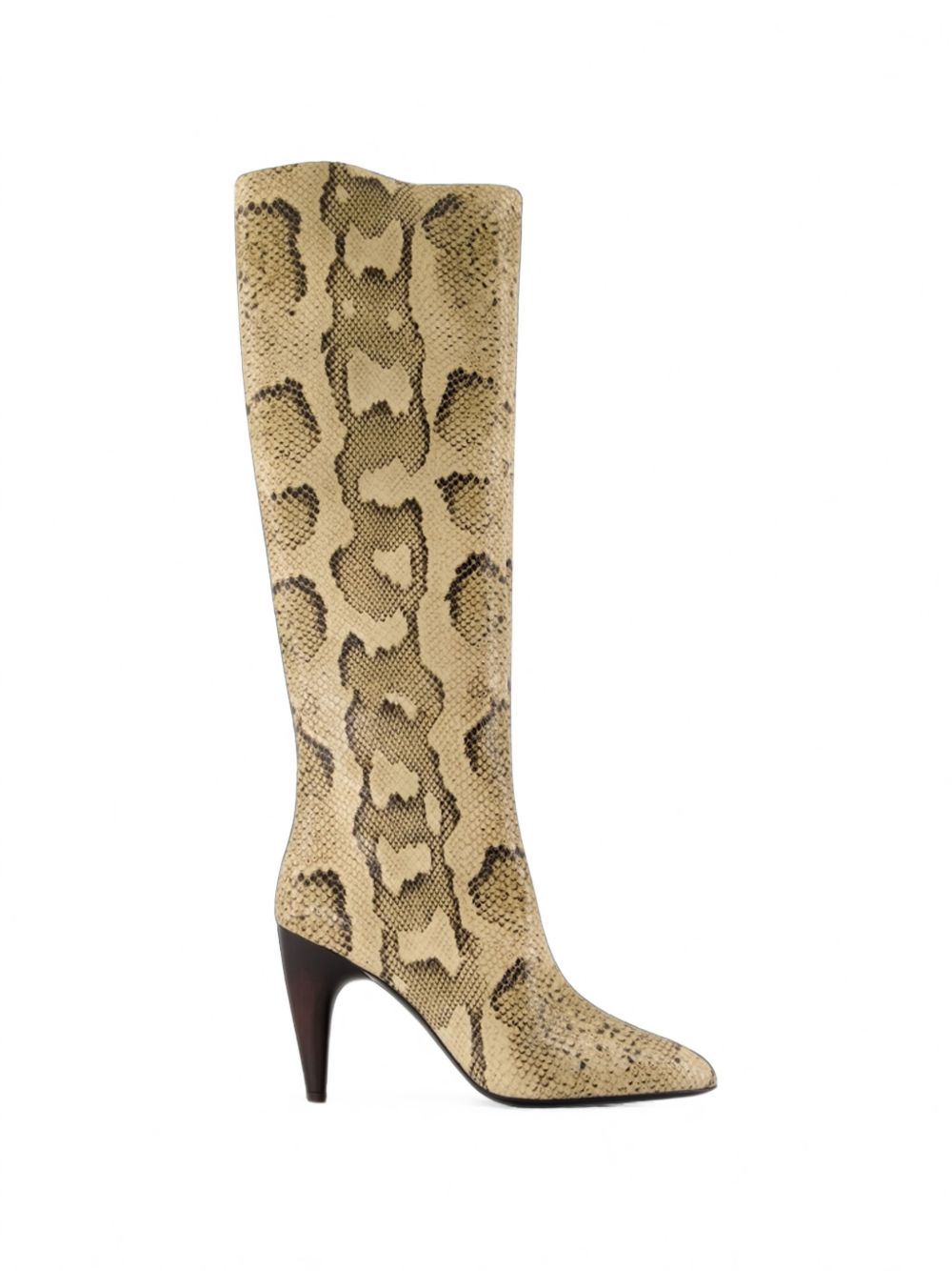 Isabel Marant Women Jany Leather Heel Boots ISABEL MARANT