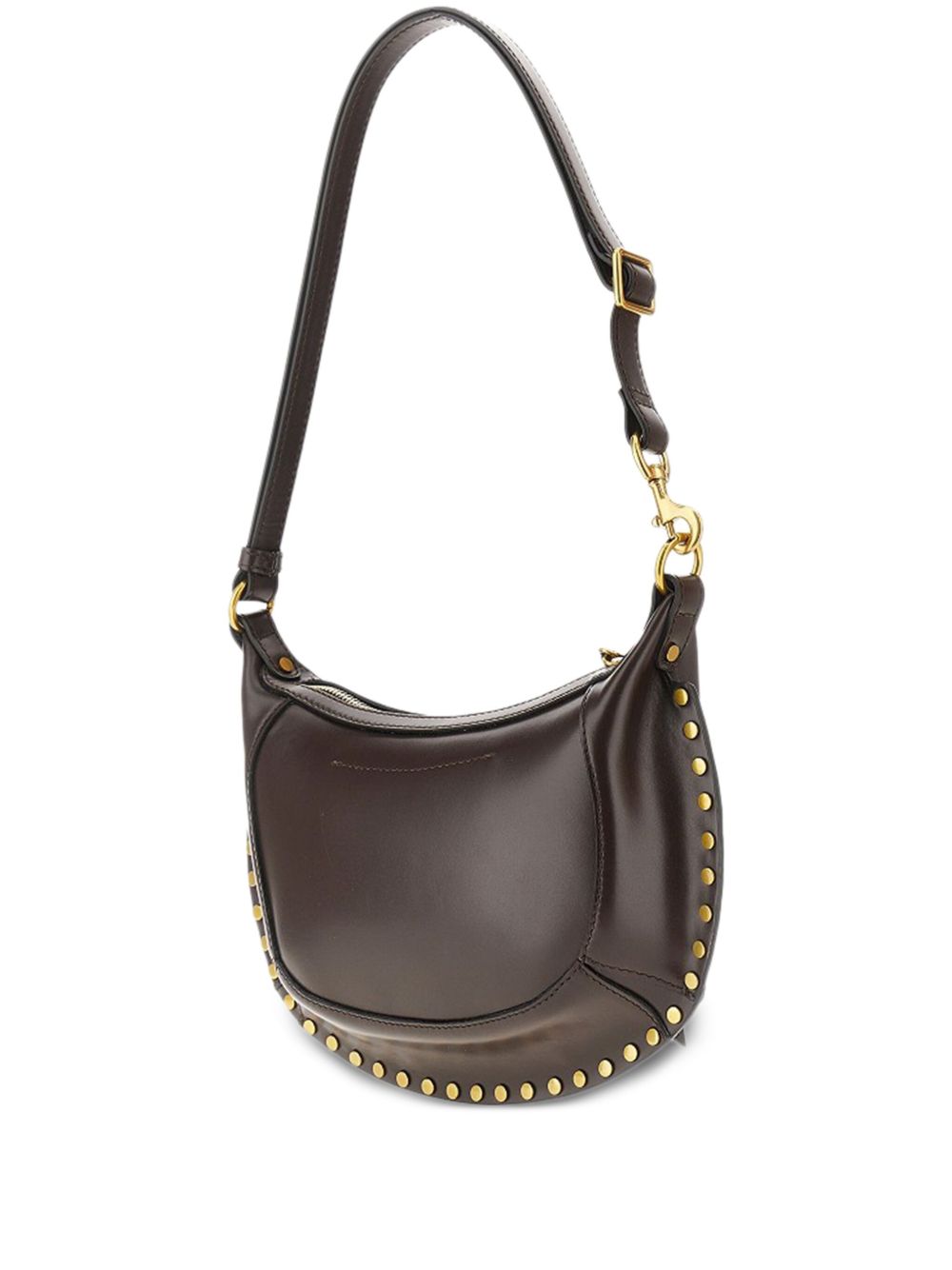 Isabel Marant Women Oskan Moon Leather Shoulder Bag ISABEL MARANT