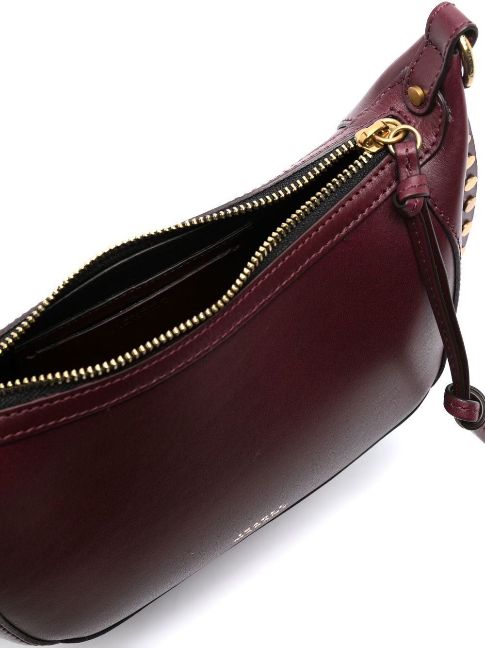 Isabel Marant Women Oskan Moon Leather Shoulder Bag ISABEL MARANT