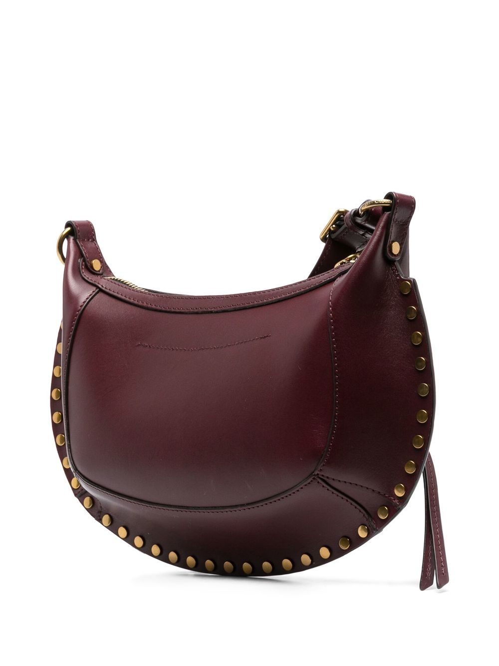Isabel Marant Women Oskan Moon Leather Shoulder Bag ISABEL MARANT