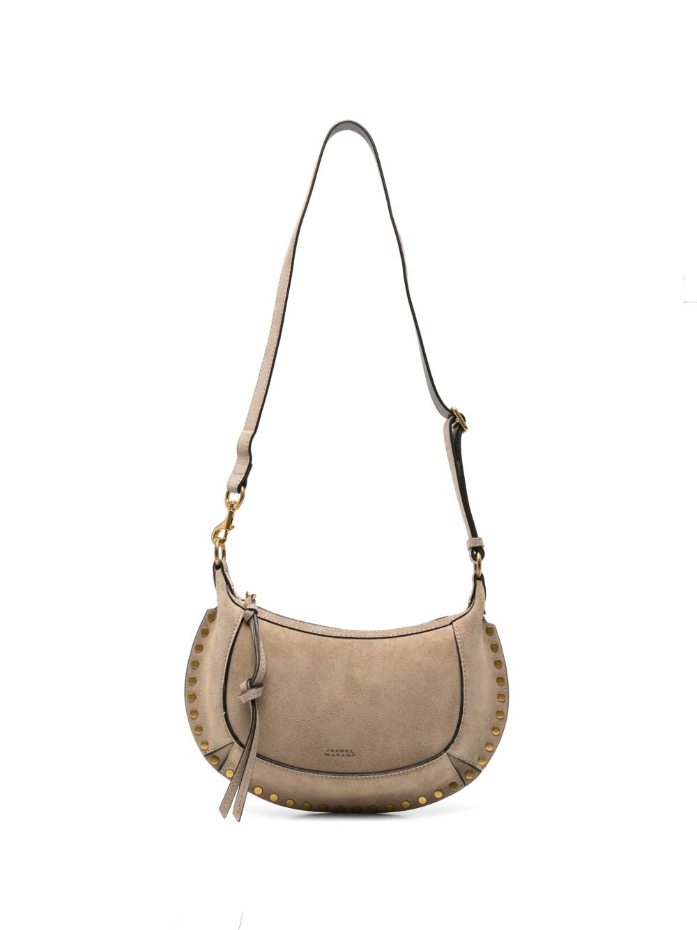 Isabel Marant Women Oskan Moon Leather Shoulder Bag ISABEL MARANT