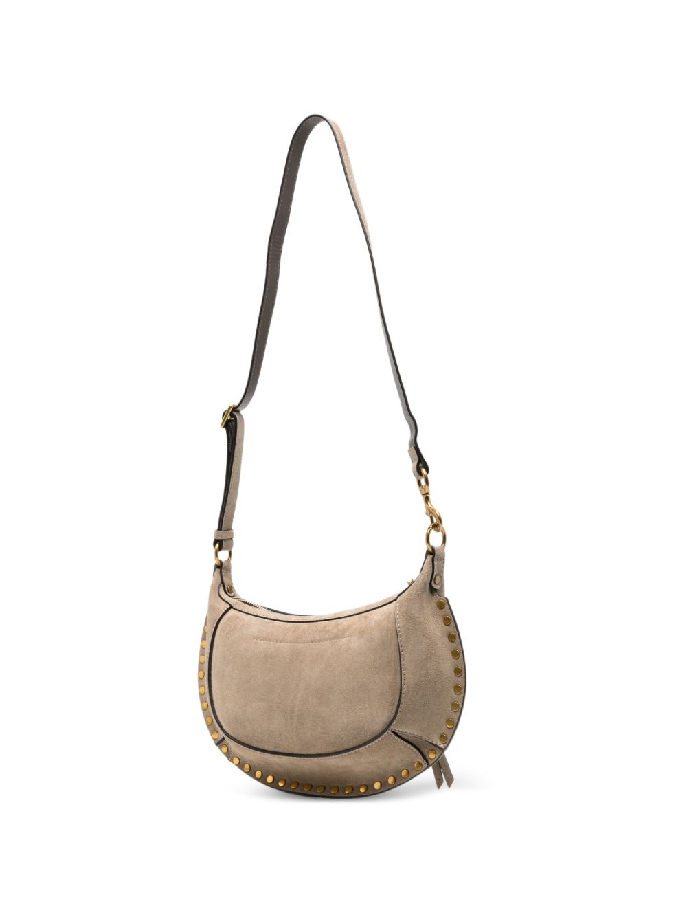 Isabel Marant Women Oskan Moon Leather Shoulder Bag ISABEL MARANT