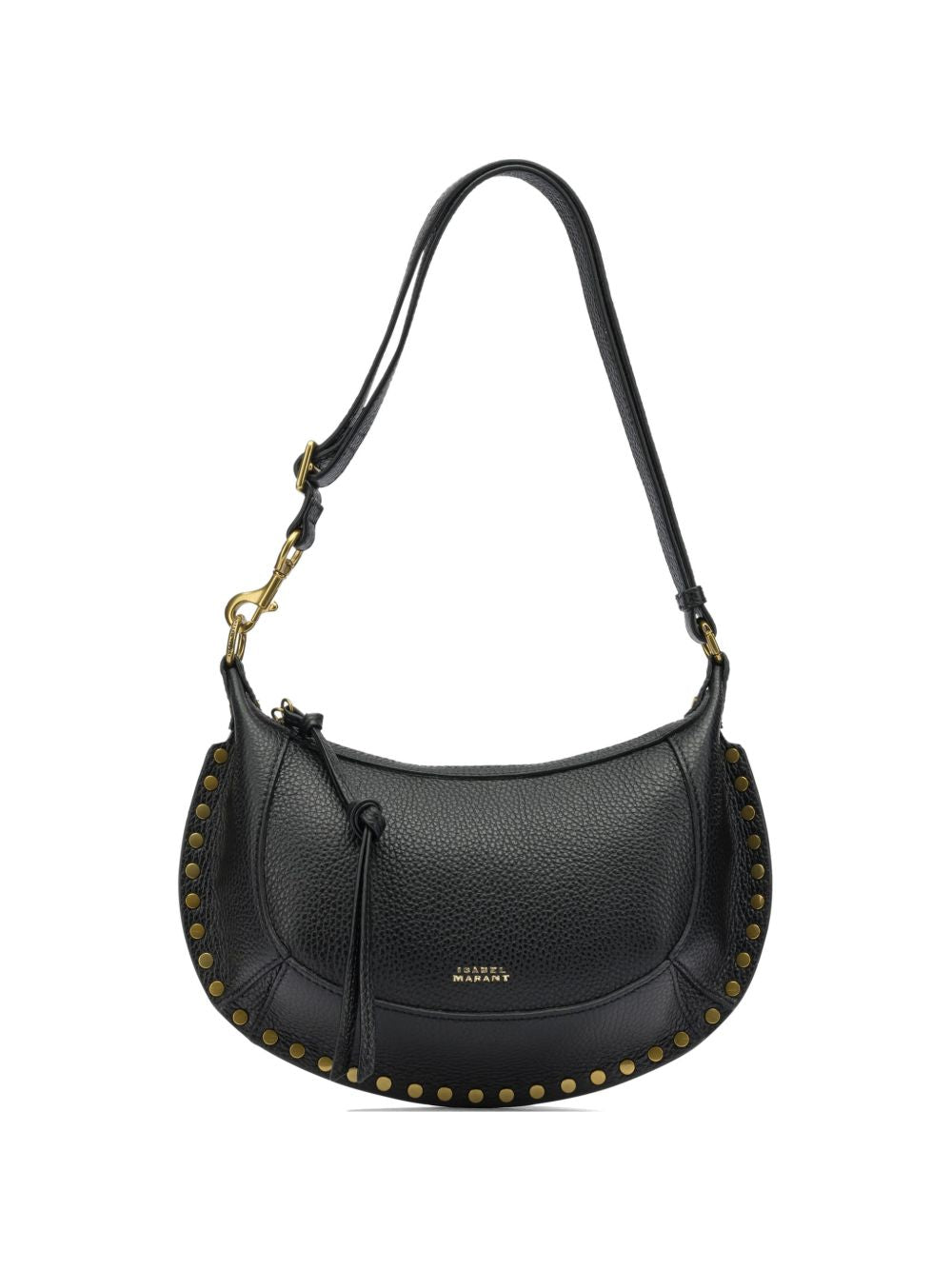 Isabel Marant Women Oskan Moon Leather Shoulder Bag ISABEL MARANT