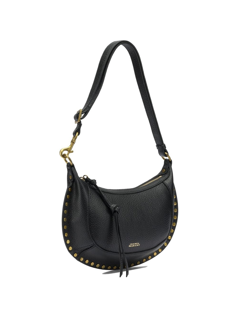Isabel Marant Women Oskan Moon Leather Shoulder Bag ISABEL MARANT