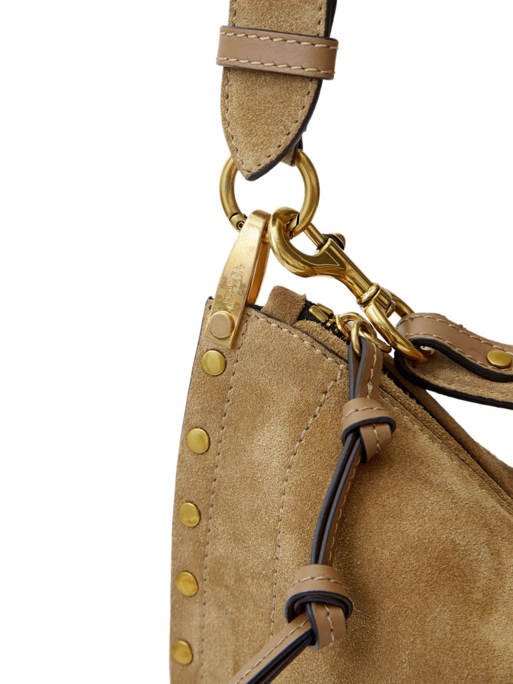 Isabel Marant Women Oskan Soft Leather Shoulder Bag ISABEL MARANT