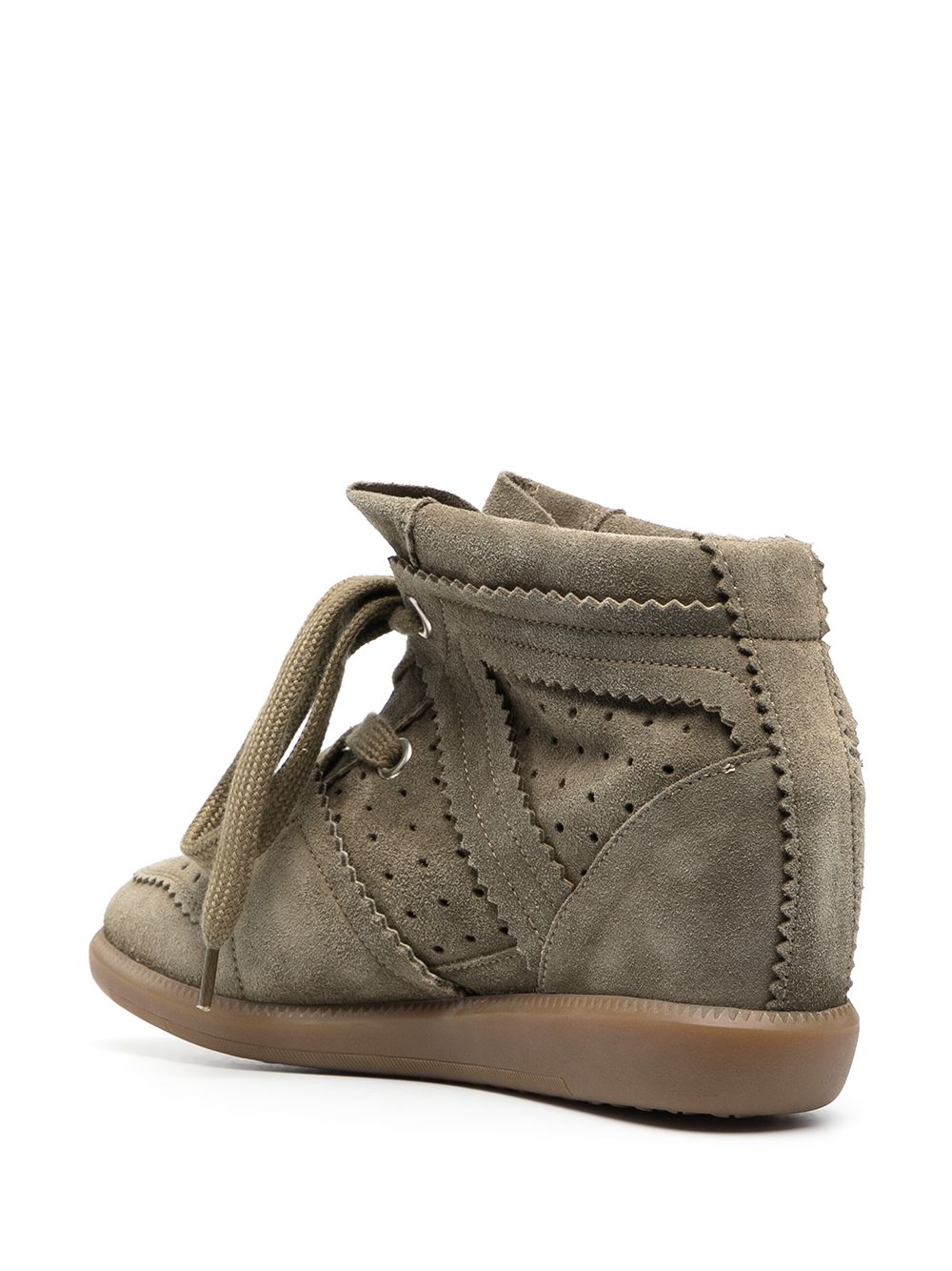 Isabel Marant Women Bobby Suede Leather Sneakers ISABEL MARANT