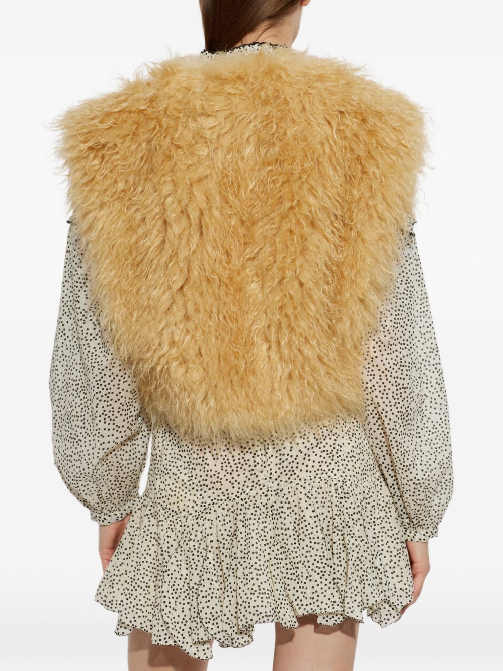 Isabel Marant Women Florana Faux Fur Vest ISABEL MARANT