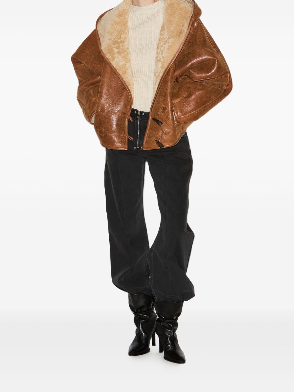 Isabel Marant Women Amiel Leather Jacket ISABEL MARANT