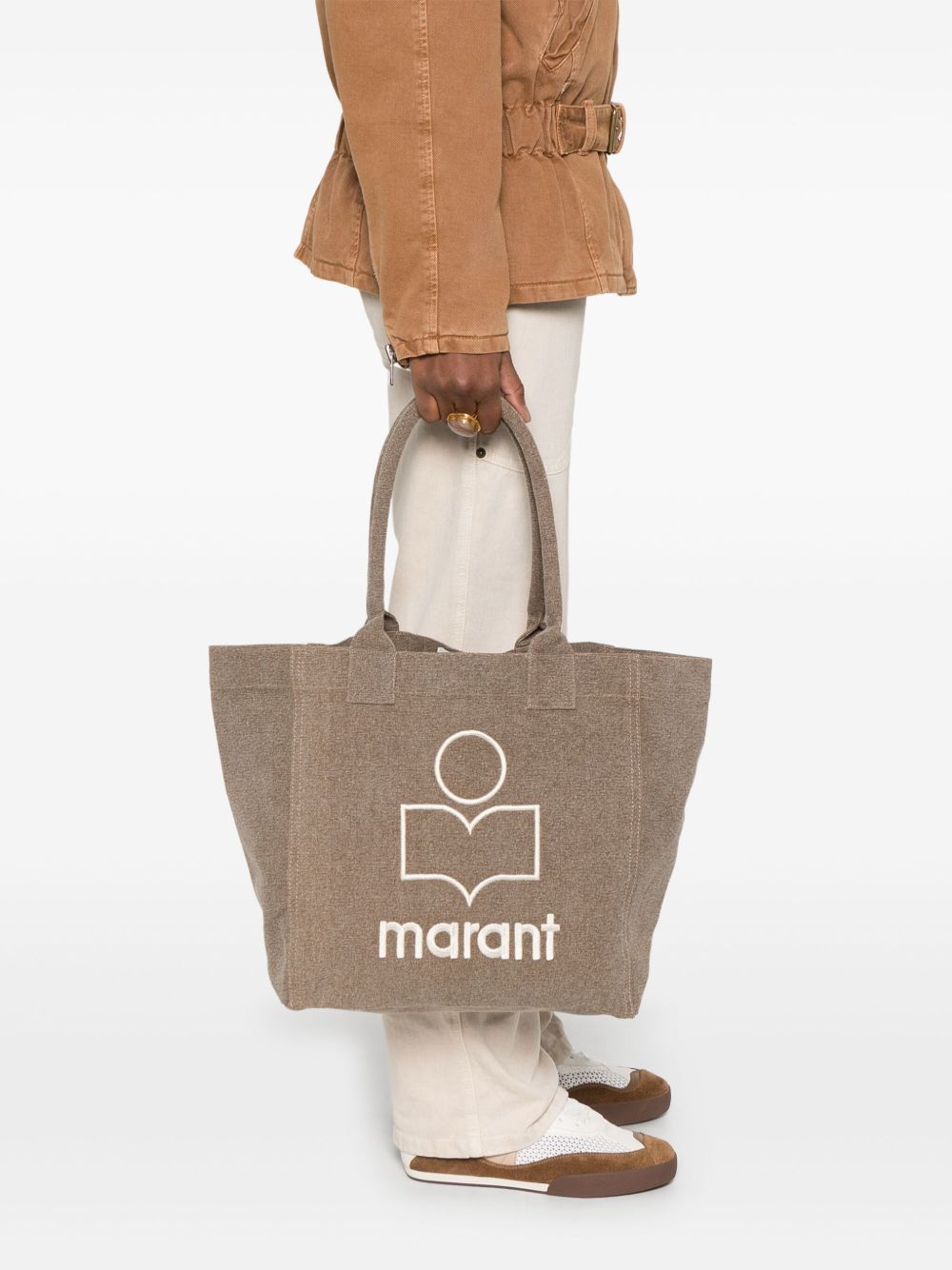 Isabel Marant Women Yenky Small Cotton Tote Bag ISABEL MARANT