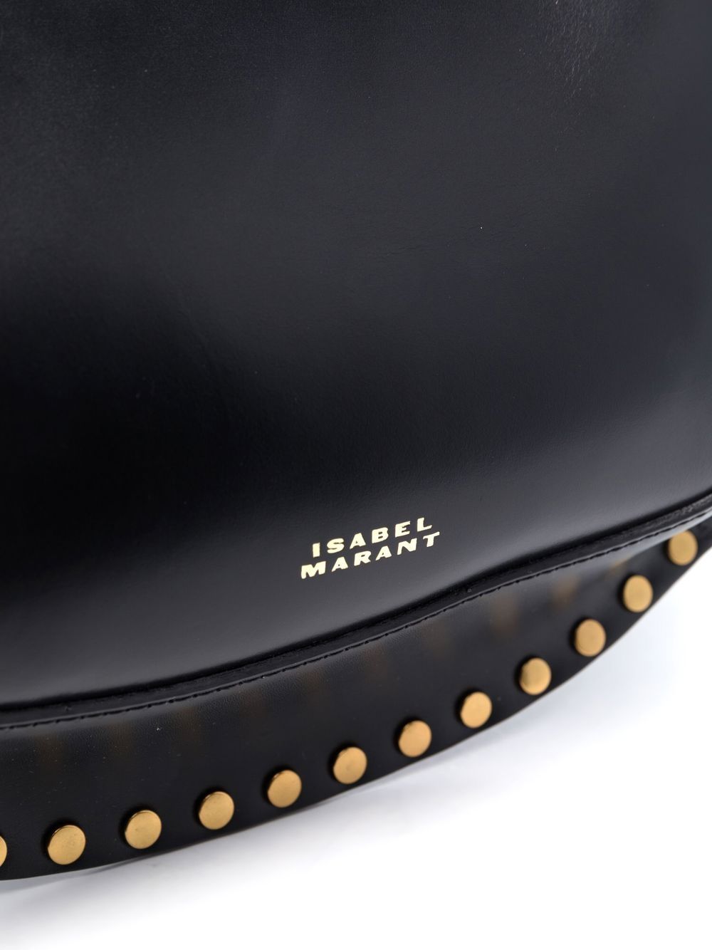 Isabel Marant Women Oskan Moon Leather Shoulder Bag ISABEL MARANT