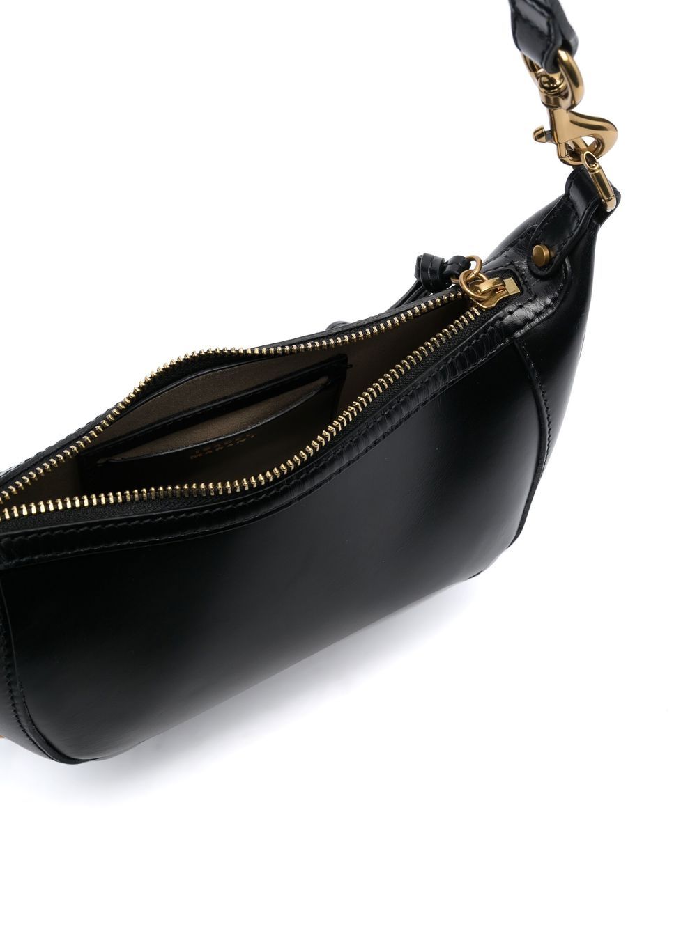Isabel Marant Women Oskan Moon Leather Shoulder Bag ISABEL MARANT