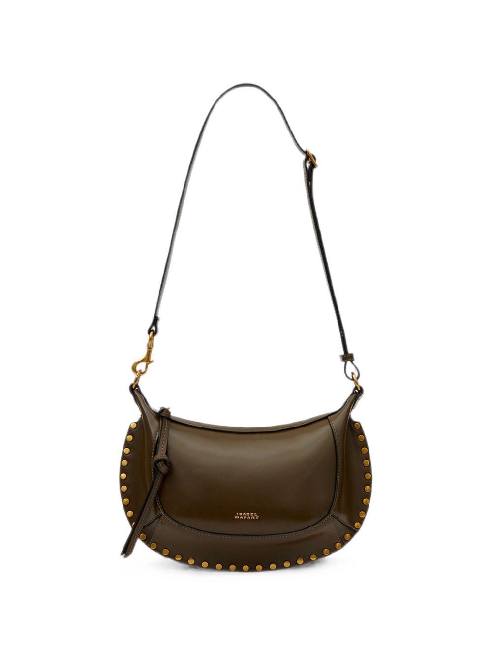 Isabel Marant Women Oskan Moon Leather Shoulder Bag ISABEL MARANT