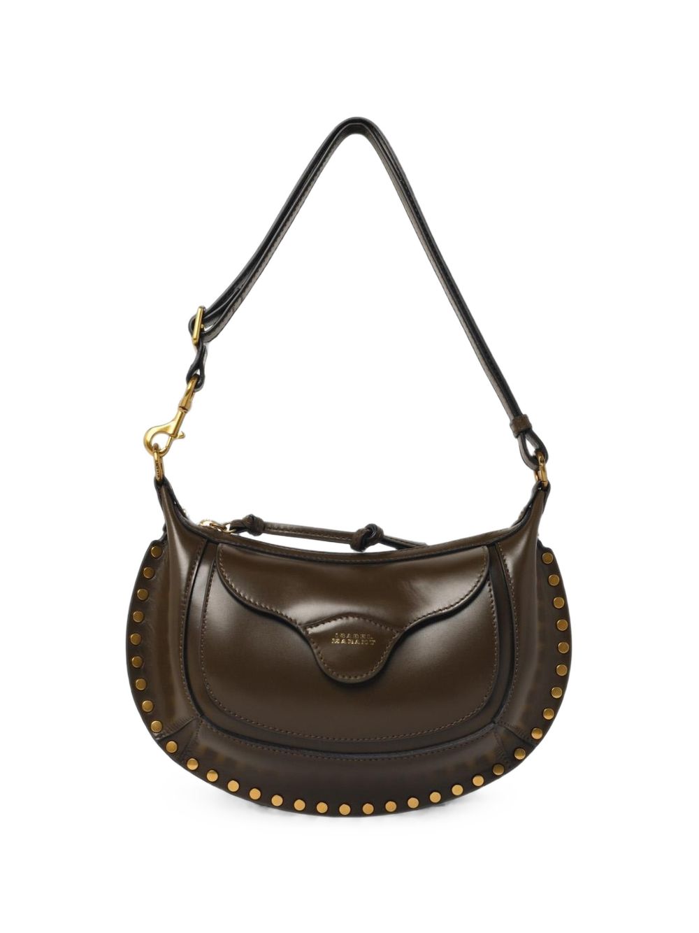Isabel Marant Women Moon Pocket Leather Shoulder Bag ISABEL MARANT