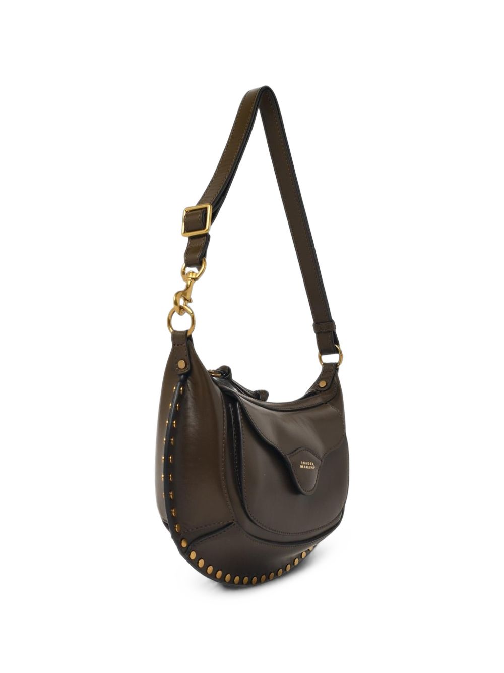 Isabel Marant Women Moon Pocket Leather Shoulder Bag ISABEL MARANT