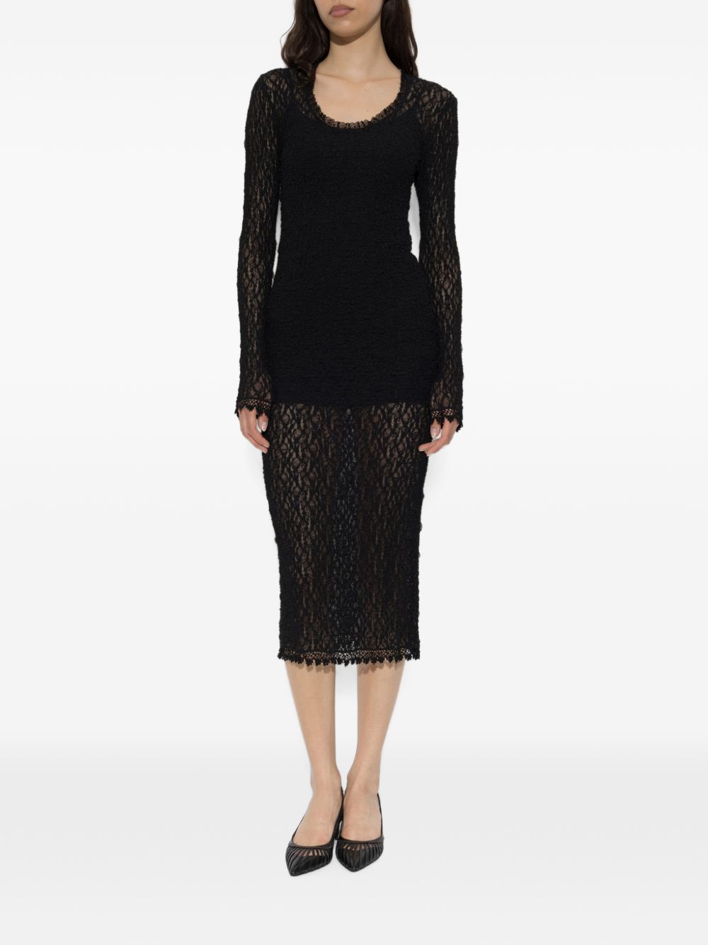 Isabel Marant Women Belsane Guipure Lace Dress ISABEL MARANT