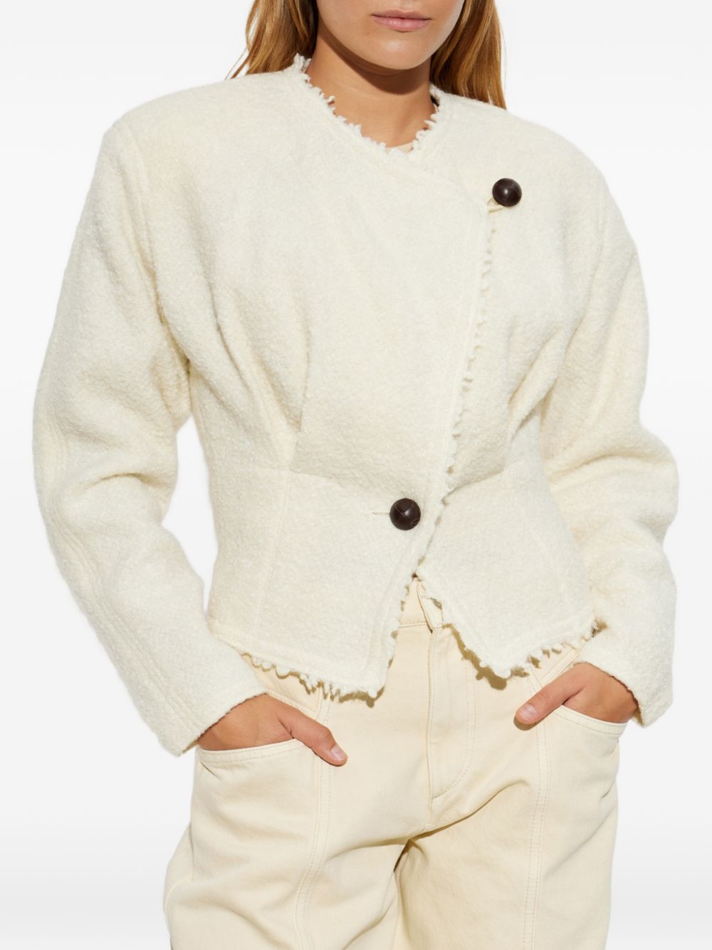 Isabel Marant Women Suna Wool Blend Jacket ISABEL MARANT