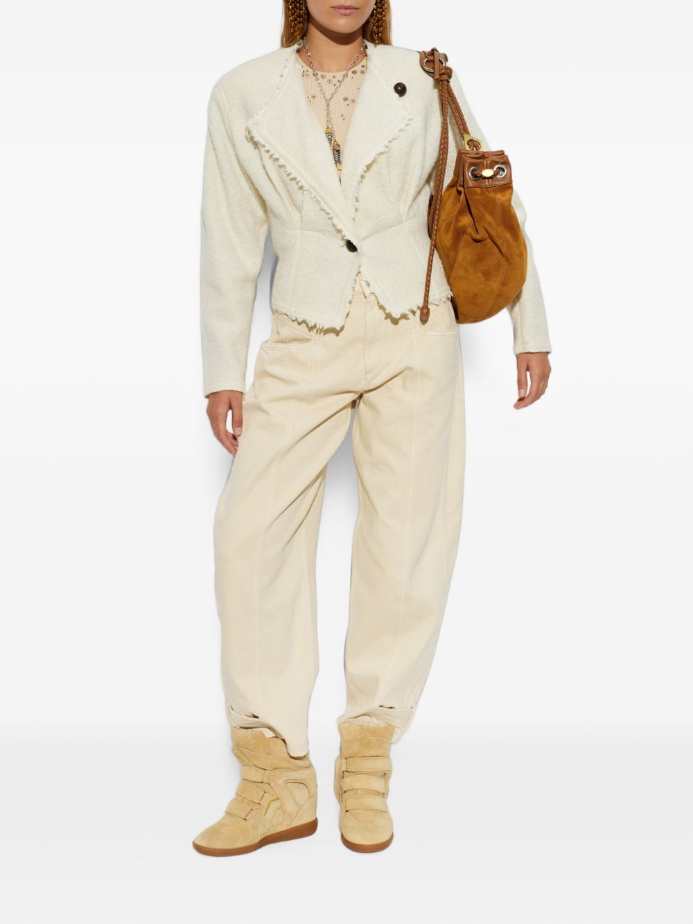 Isabel Marant Women Suna Wool Blend Jacket ISABEL MARANT