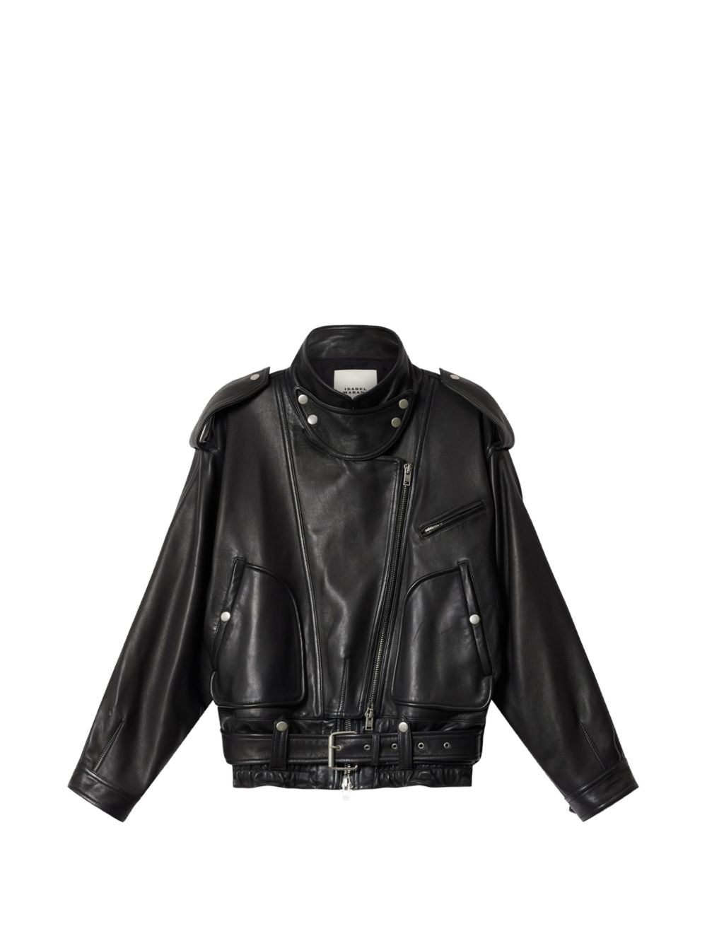 Isabel Marant Women Farza Leather Jacket ISABEL MARANT