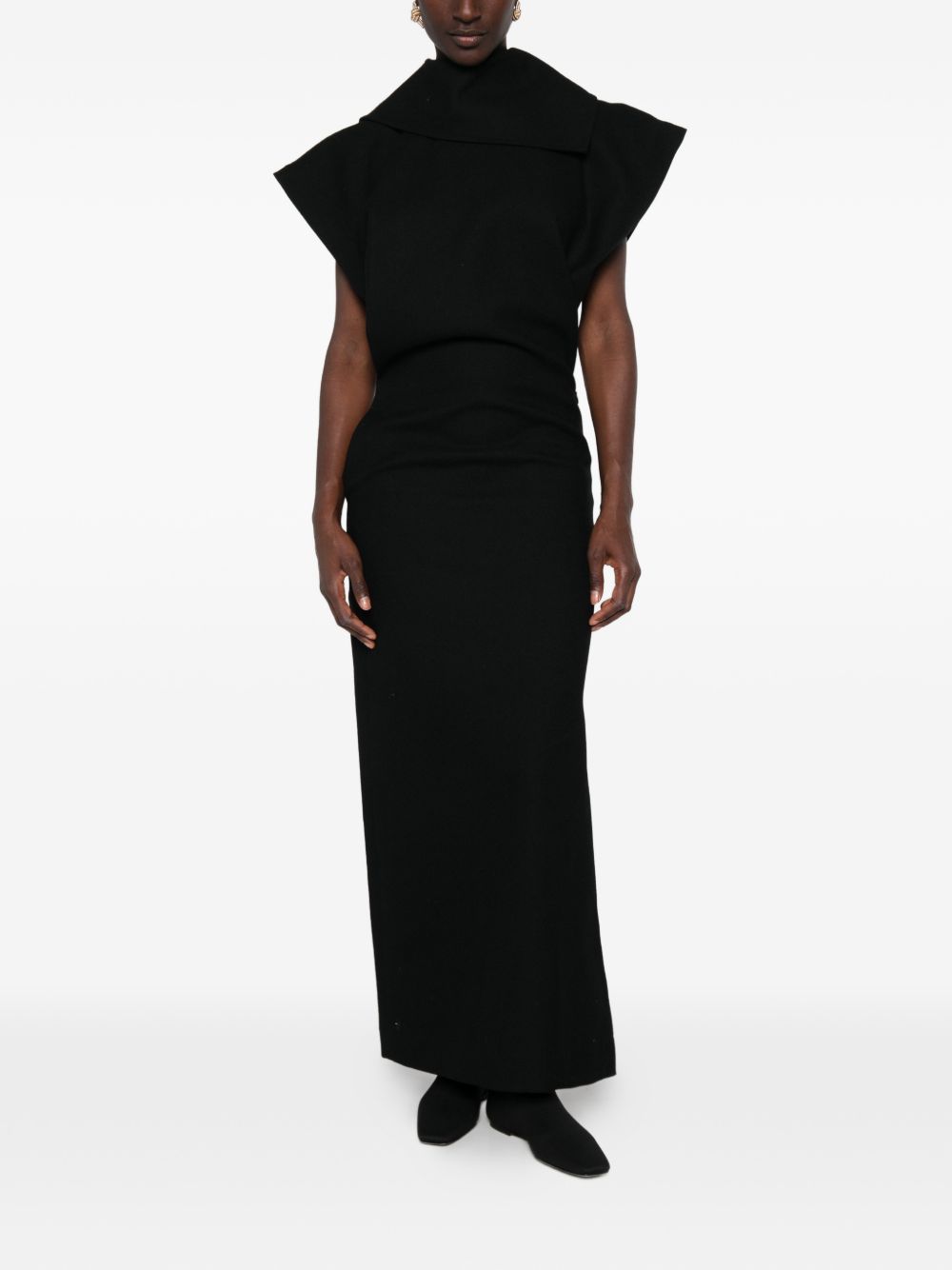 Issey Miyake Women Wool Midi Dress ISSEY MIYAKE