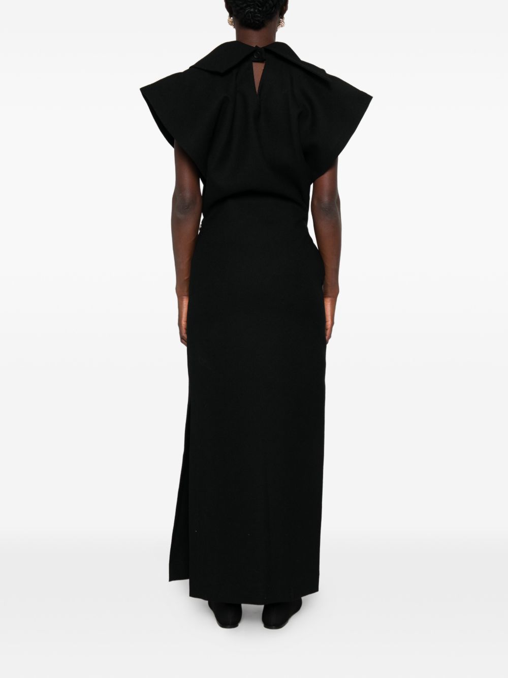 Issey Miyake Women Wool Midi Dress ISSEY MIYAKE