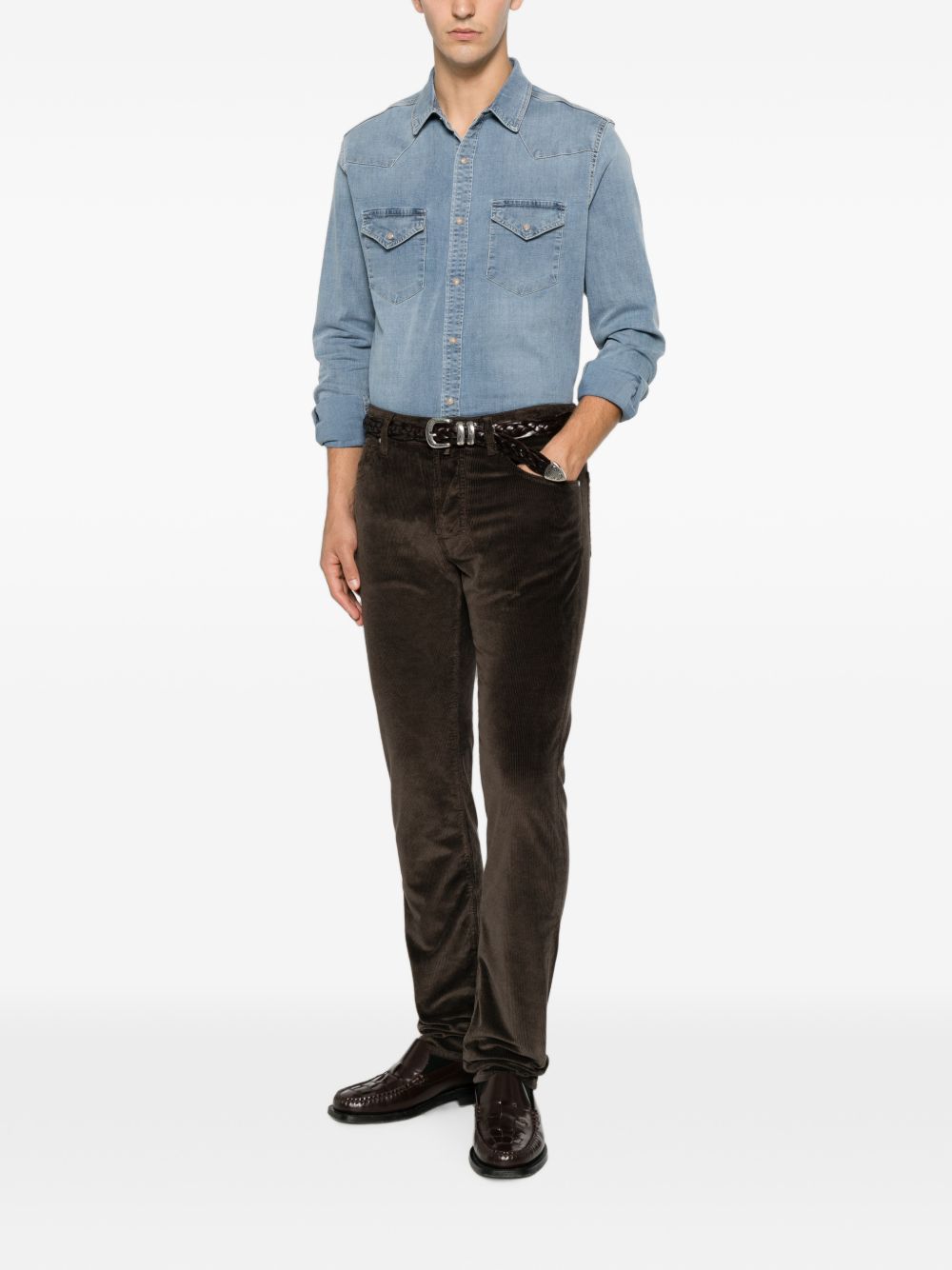 Jacob Cohen Men Velvet Slim Fit Jeans JACOB COHEN