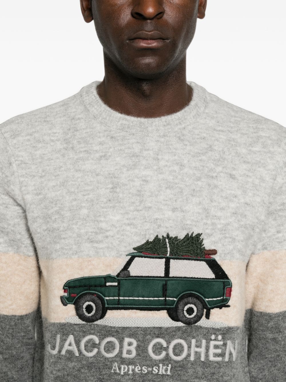 Jacob Cohen Men Wool Crewneck Sweater JACOB COHEN
