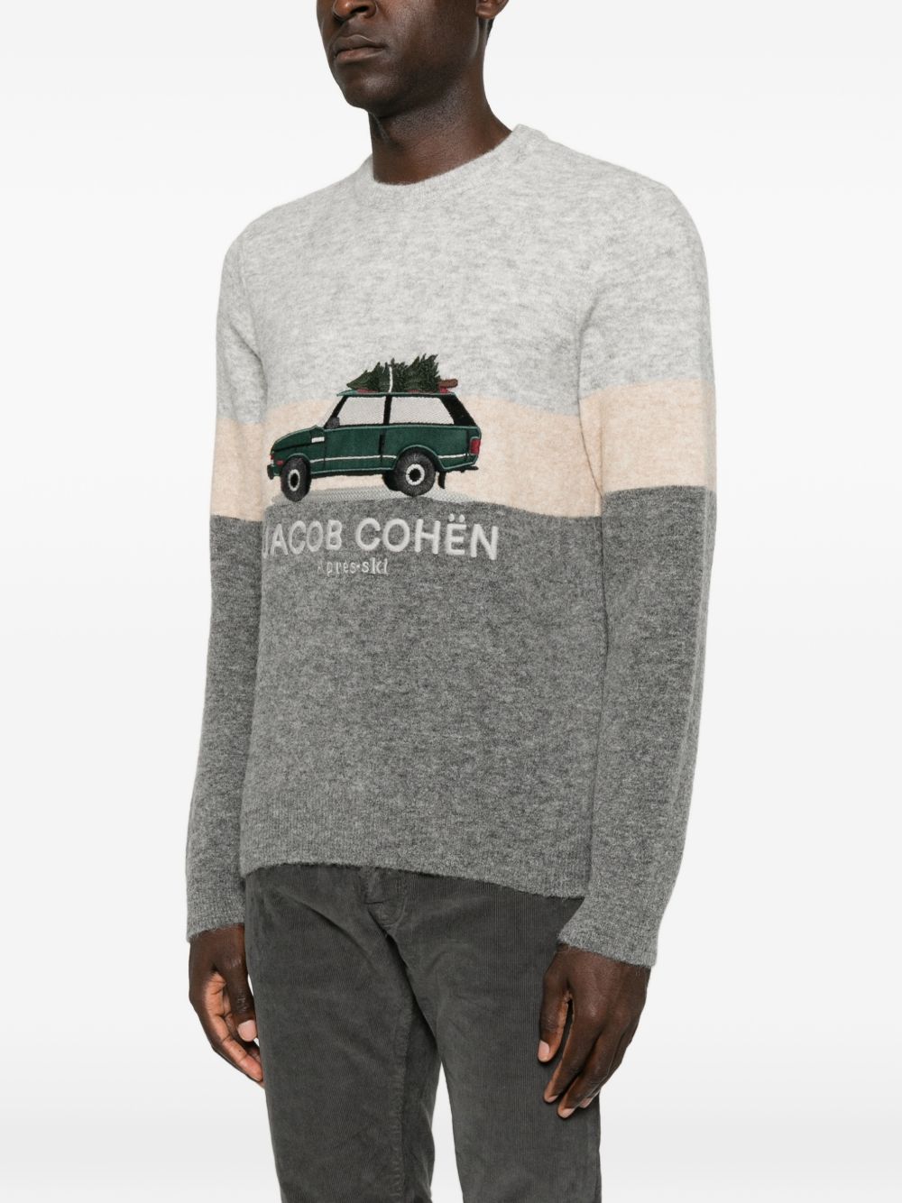 Jacob Cohen Men Wool Crewneck Sweater JACOB COHEN