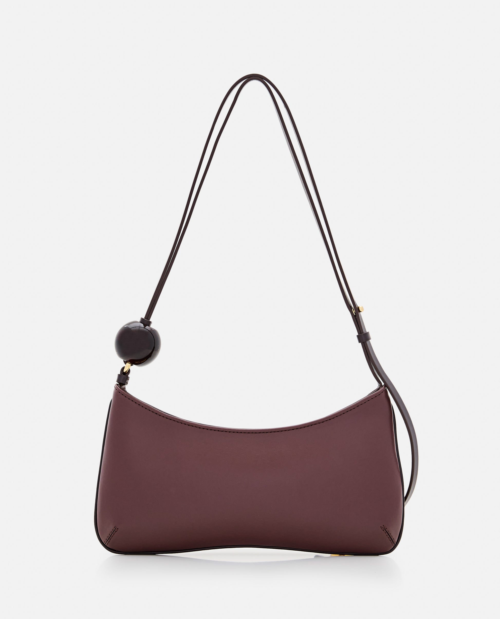 Jacquemus Women Le Bisou Perle Leather Shoulder Bag JACQUEMUS