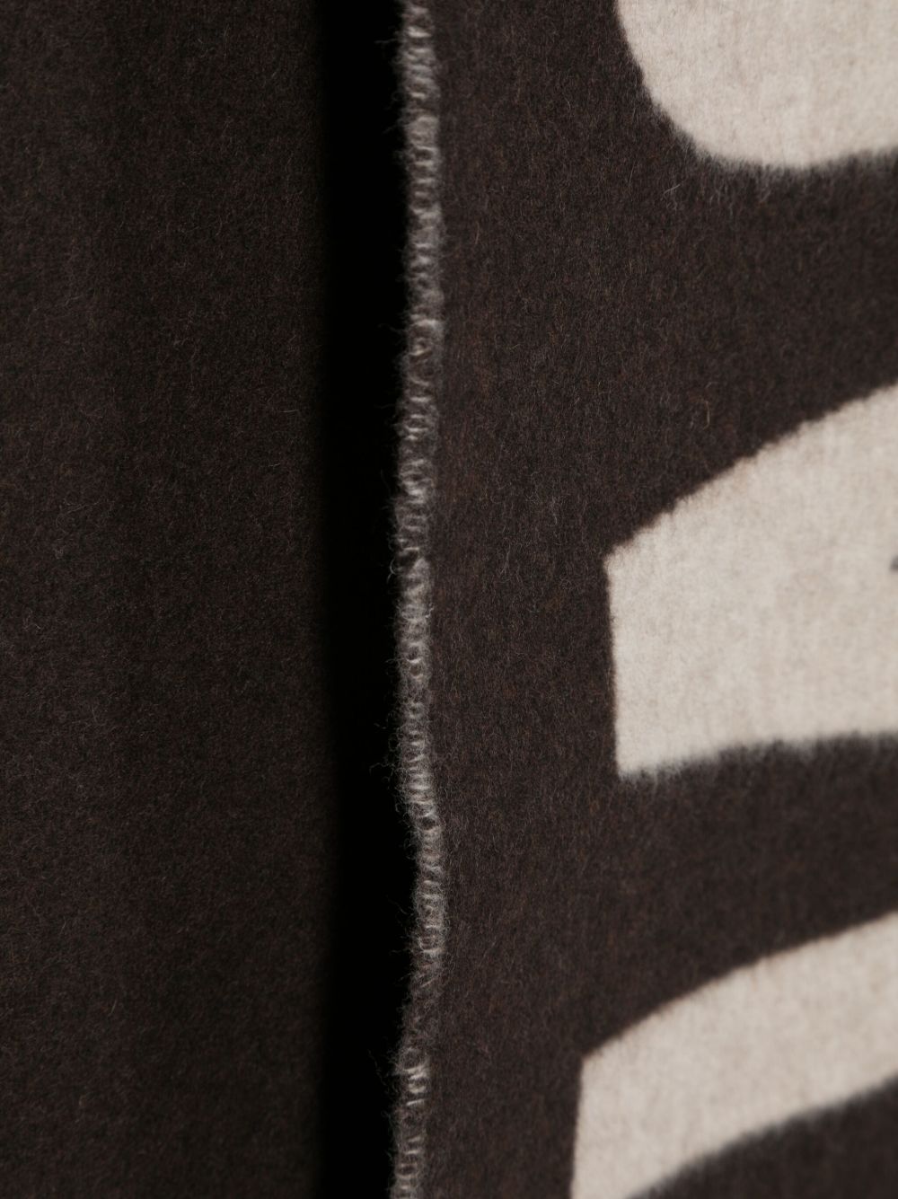 Jacquemus Men Logo Wool Scarf