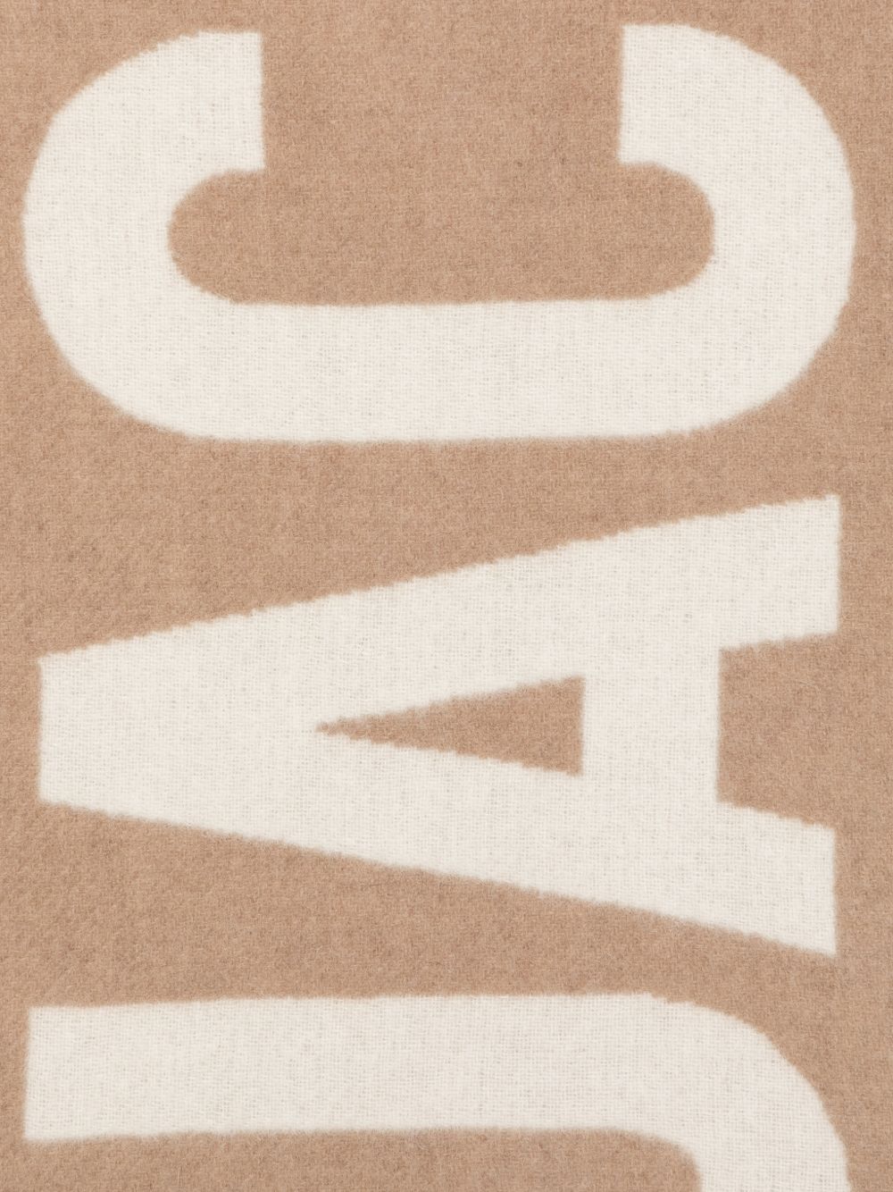 Jacquemus Men Logo Wool Scarf