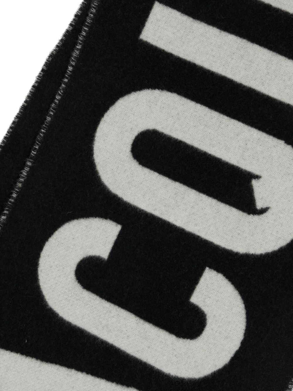 Jacquemus Men Logo Wool Scarf