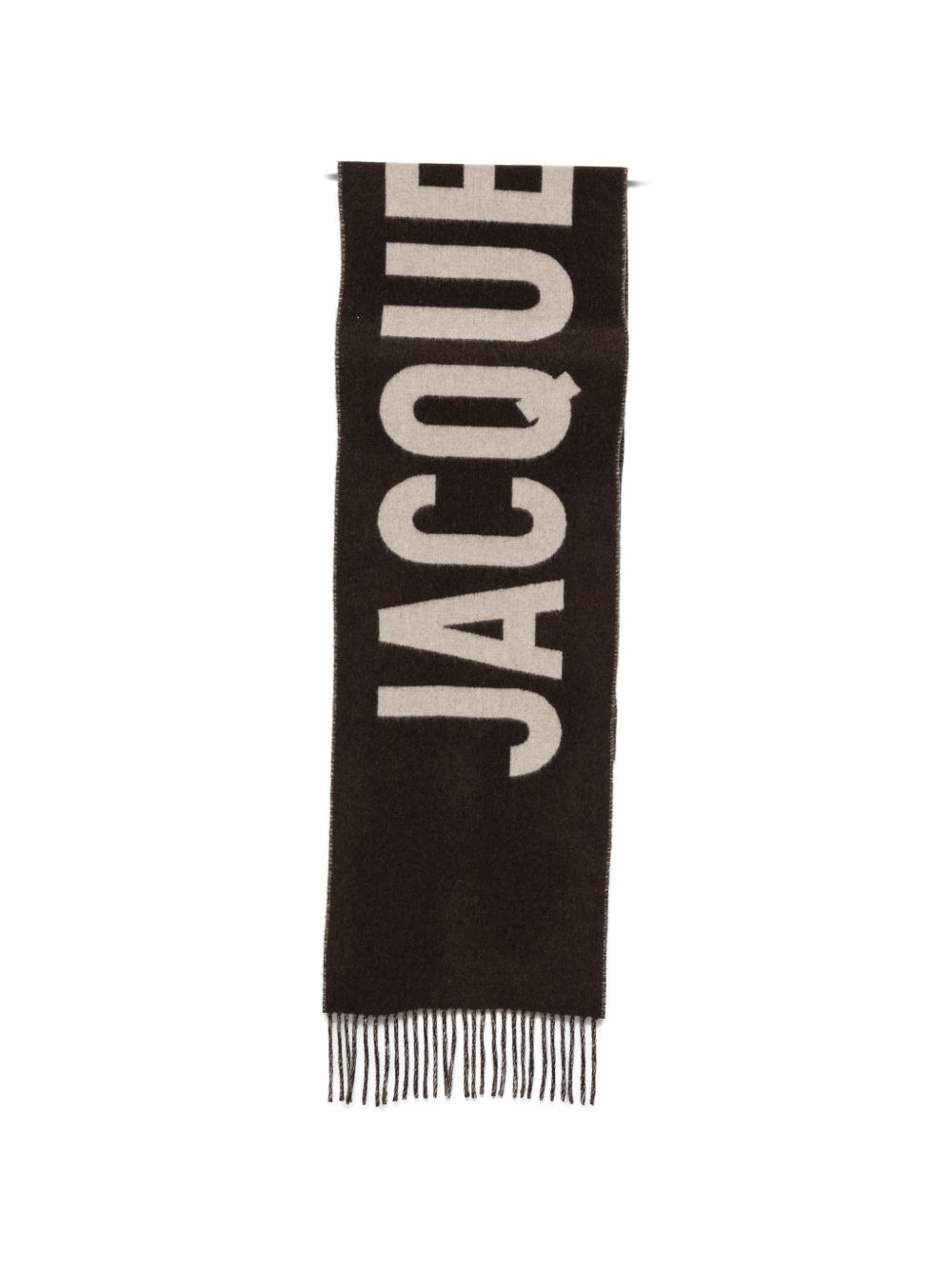 Jacquemus Women Logo Wool Scarf JACQUEMUS