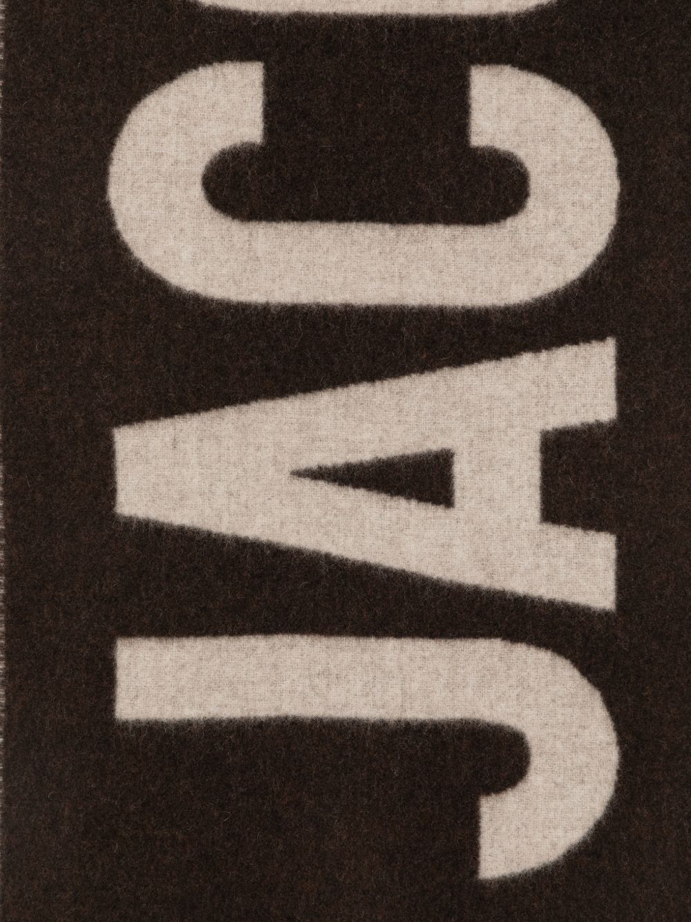 Jacquemus Women Logo Wool Scarf JACQUEMUS