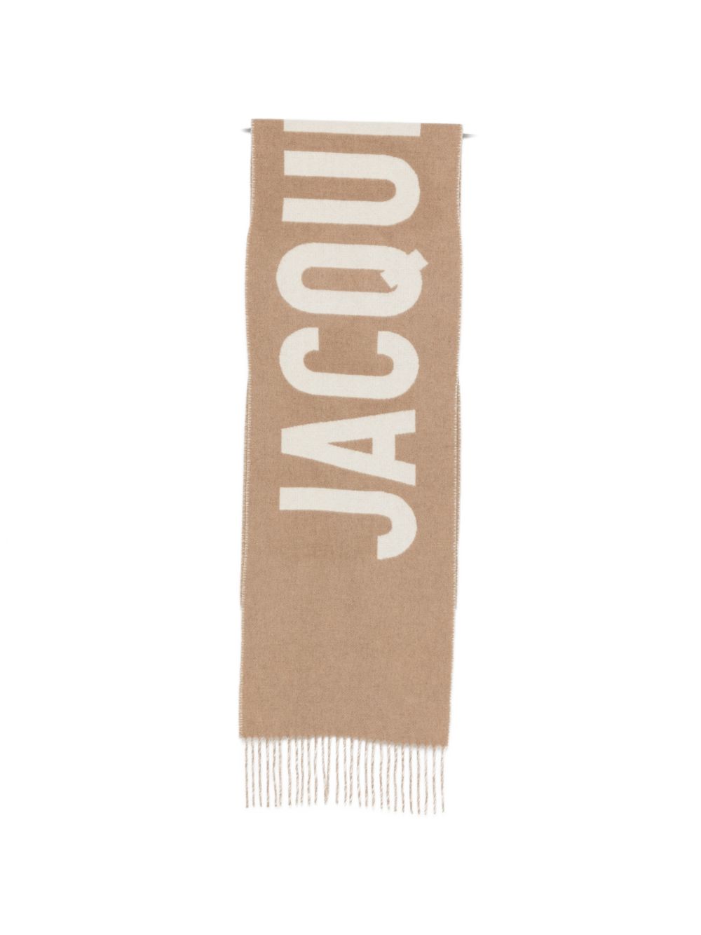 Jacquemus Women Logo Wool Scarf JACQUEMUS