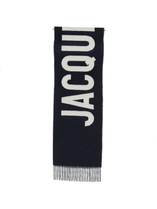 Jacquemus Women Logo Wool Scarf JACQUEMUS