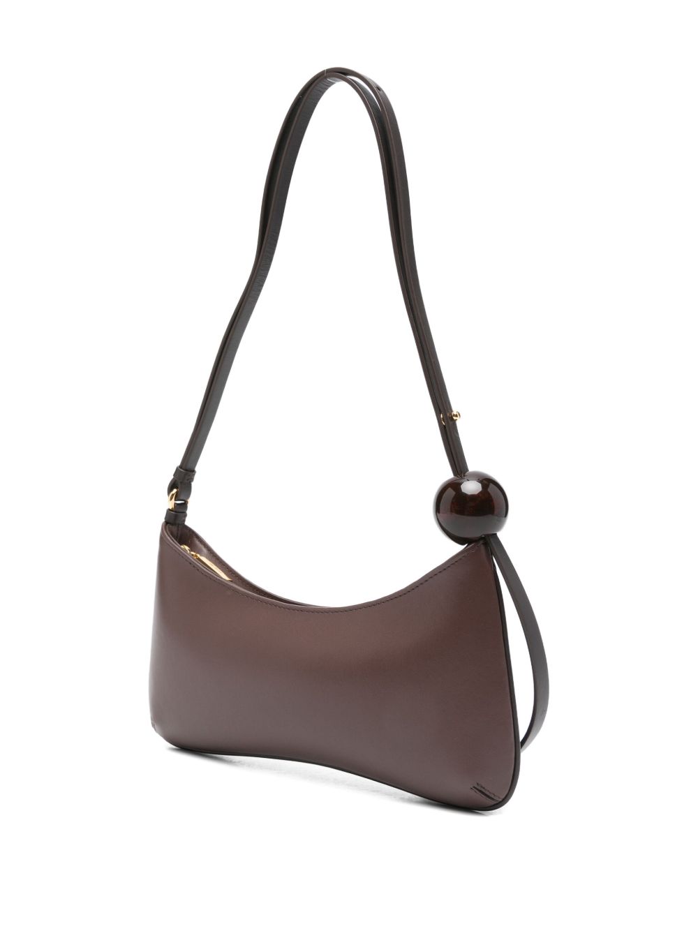 Jacquemus Women Le Bisou Perle Leather Shoulder Bag JACQUEMUS