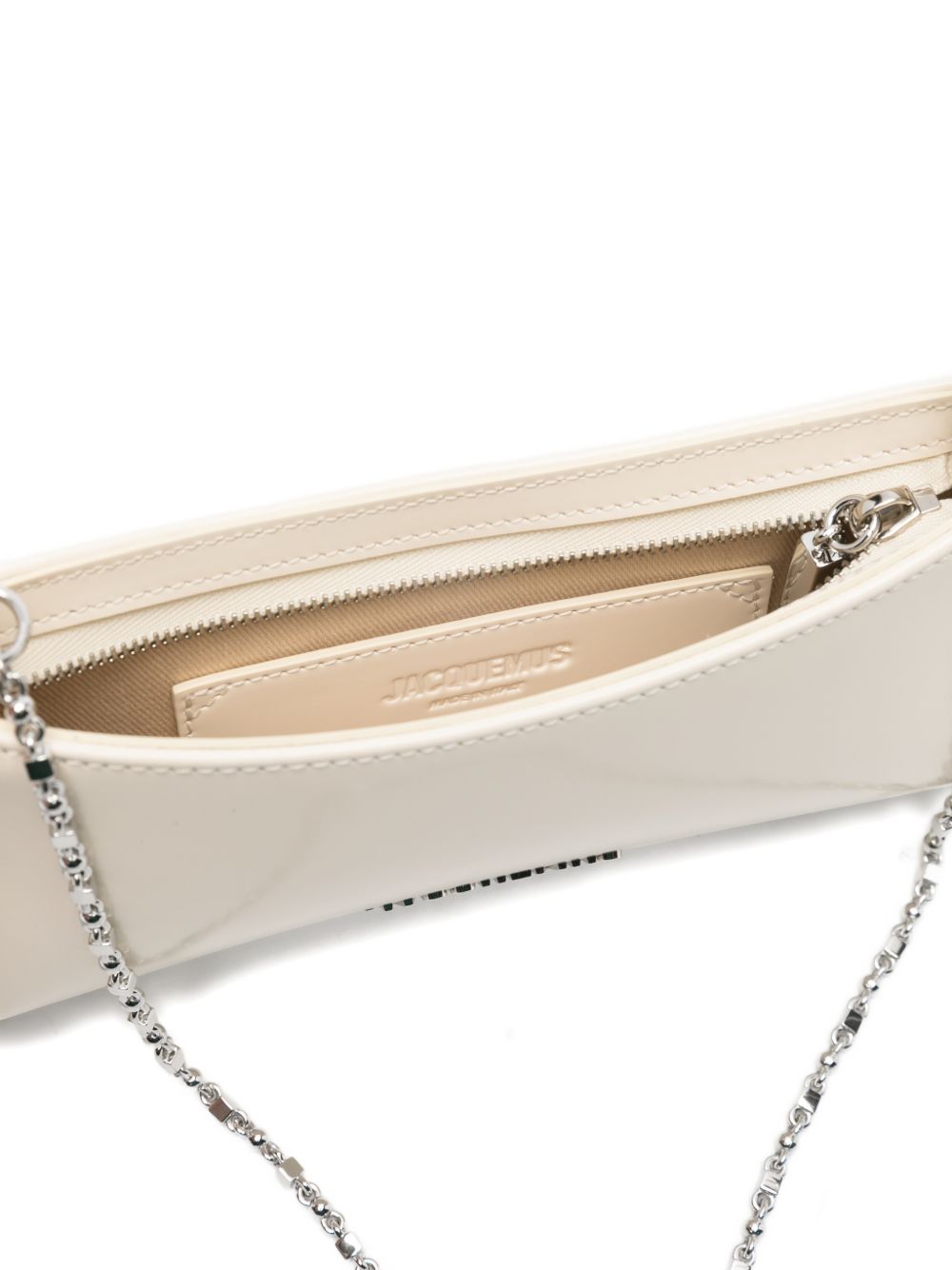 Jacquemus Women Le Petit Bisou Chaine Leather Shoulder Bag JACQUEMUS