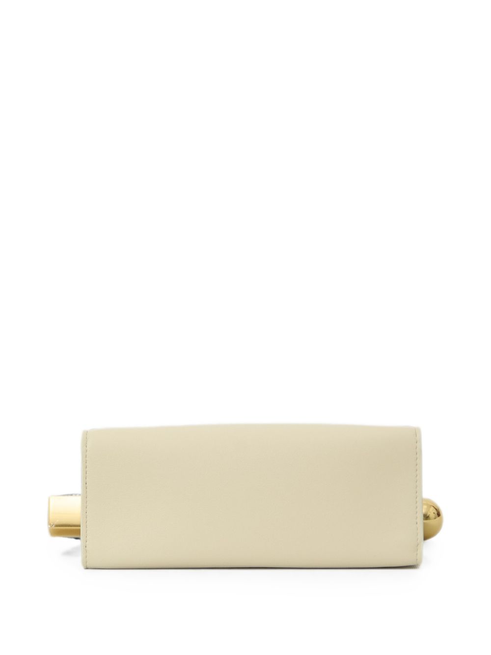 Jacquemus Women Le Sac Rond Carre Leather Clutch