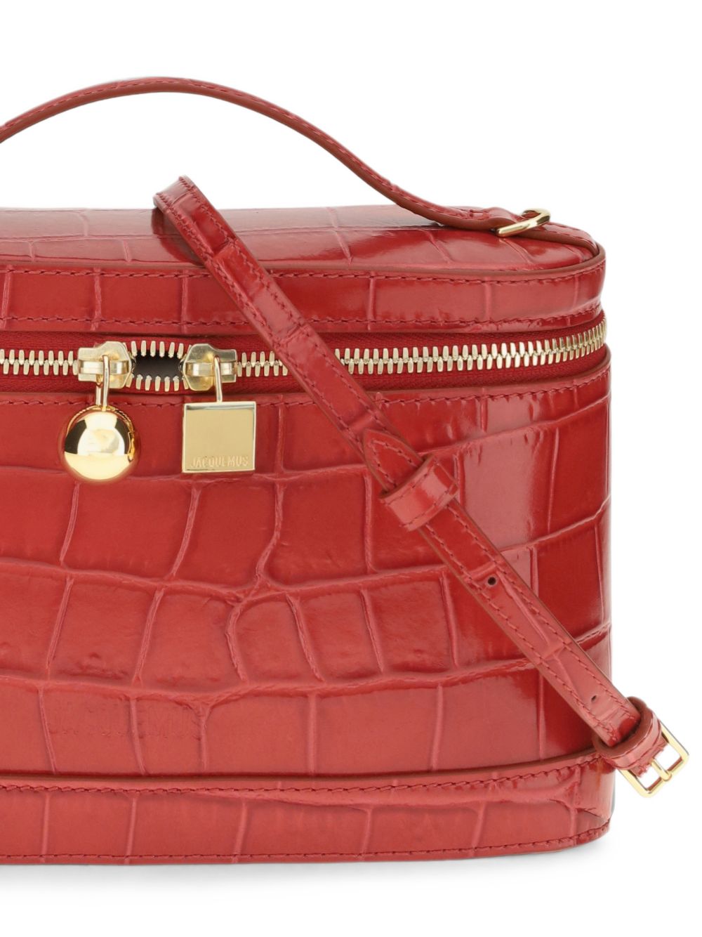 Jacquemus Women Le Petit Vanity Leather Shoulder Bag JACQUEMUS