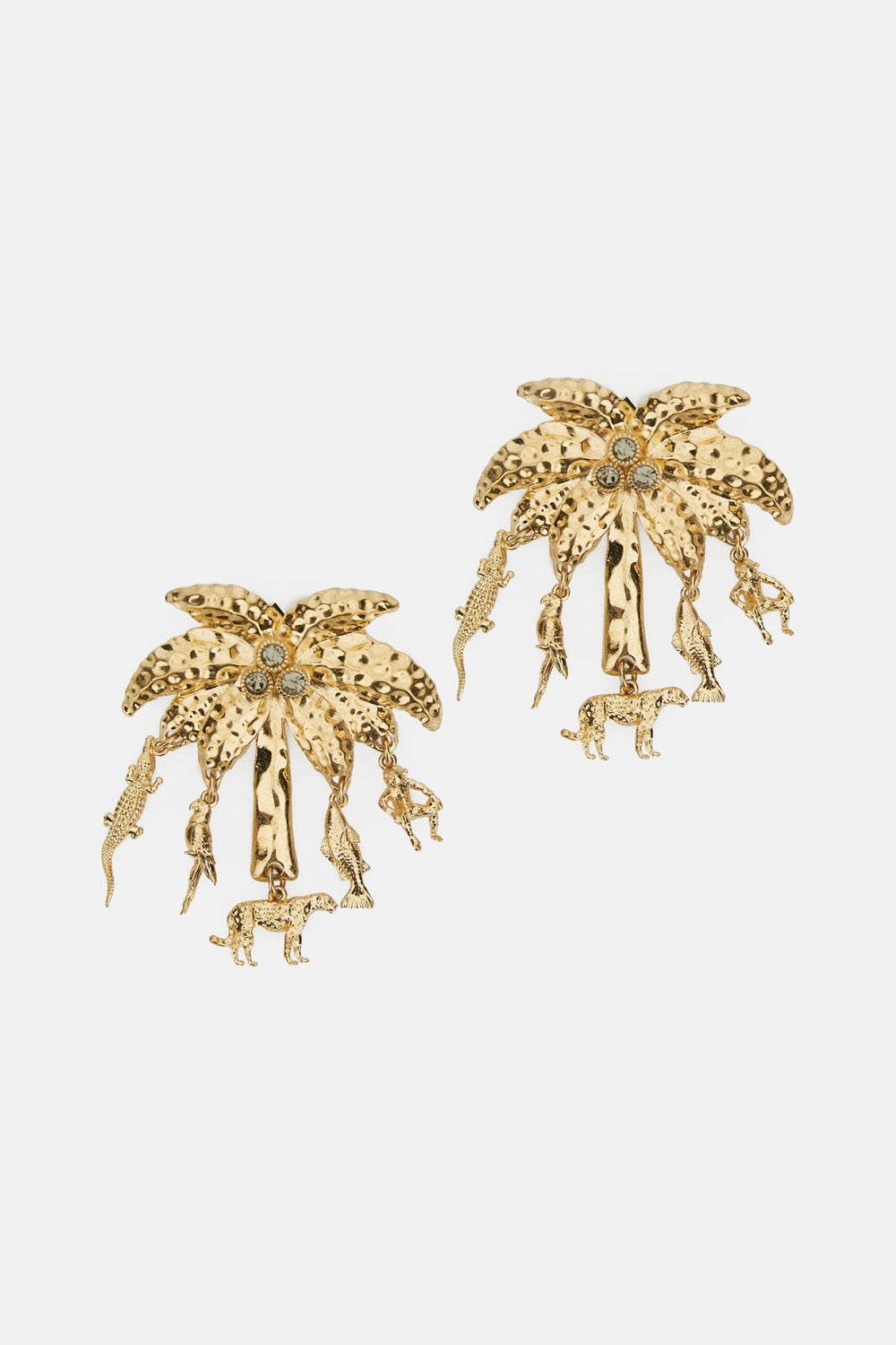 Jacquemus Women Les Boucles Palmier Earrings JACQUEMUS