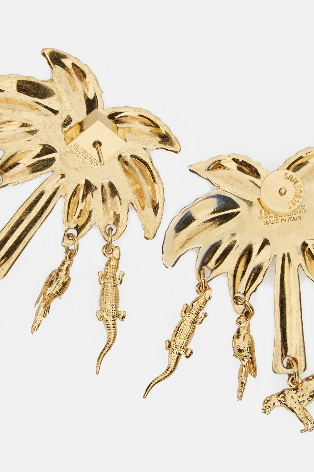 Jacquemus Women Les Boucles Palmier Earrings JACQUEMUS