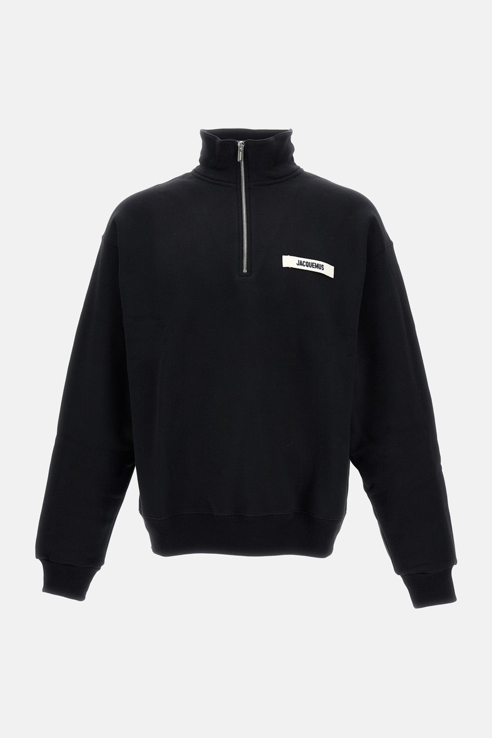 Jacquemus Men Zip Sweatshirt 'Le Camionneur Gros Grain' JACQUEMUS